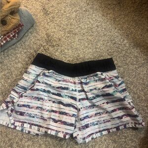 Ivivva Black and White Athletic Shorts